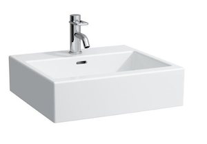 Kúpeľňová skrinka pod umývadlo Laufen Case 49x45,5x45,5 cm biela lesk H4011320754751