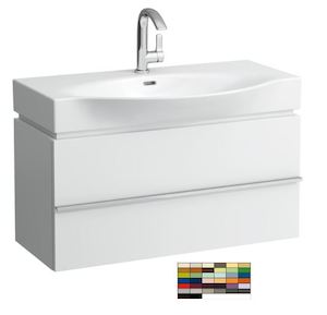 Kúpeľňová skrinka pod umývadlo Laufen Case 89,3x37,5x46,2 cm v prevedení multicolor H4012520759991