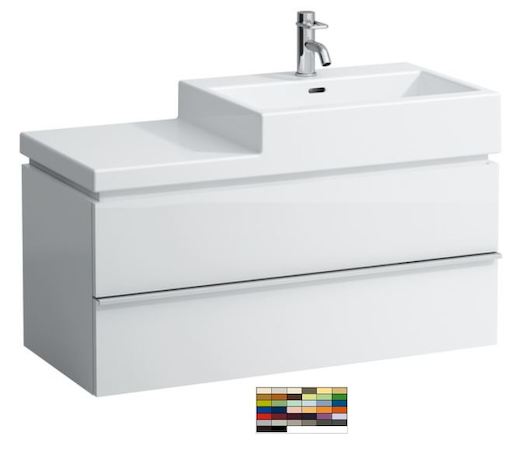 Kúpeľňová skrinka pod umývadlo Laufen Case 99x45,5x45,5 cm v prevedení multicolor H4012820759991