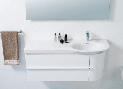 Kúpeľňová skrinka pod umývadlo Laufen Case 84x37,5x37,5 cm biela H4015010754631