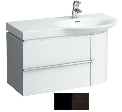 Kúpeľňová skrinka pod umývadlo Laufen Case 84x37,5x37,5 cm v dekore antracitový dub H4015010755481