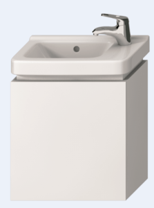 Kúpeľňová skrinka pod umývadlo Jika Cubito 54x39,9x48 cm biela H40J4223015001