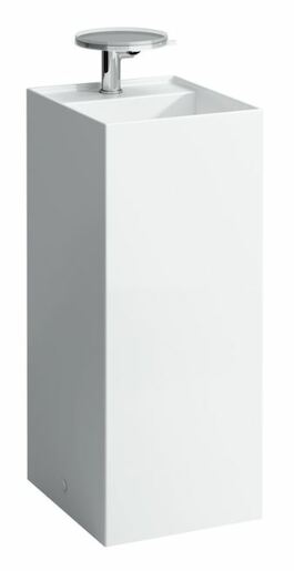 Voľne stojace umývadlo Laufen Kartell By Laufen 37,5x43,5 cm otvor pre batériu H8113310001111