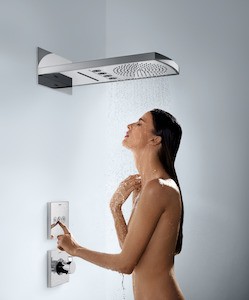 Sprchová batéria Hansgrohe Showerselect bez podomietkového telesa chróm 15760000