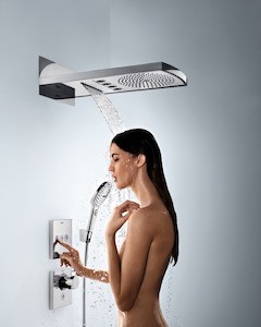 Sprchová batéria Hansgrohe Showerselect bez podomietkového telesa chróm 15761000