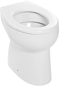 Stojace WC s plochým splachovaním, určené pre našich najmenších. Zadný odpad.WC sedadlo nie je súčasťou výrobku.