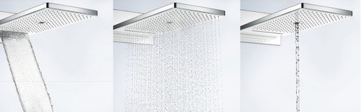 Hlavová sprcha Hansgrohe Rainmaker Select bez podomietkového telesa biela/chróm 24001400