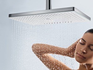 Hlavová sprcha Hansgrohe Rainmaker Select bez podomietkového telesa biela/chróm 24002400