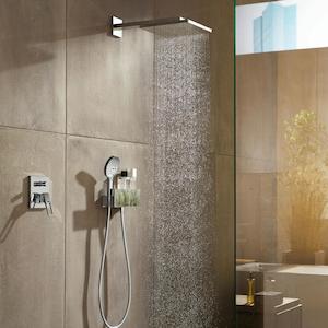 Hlavová sprcha Hansgrohe Raindance vrátane sprchového ramená chróm 26239000