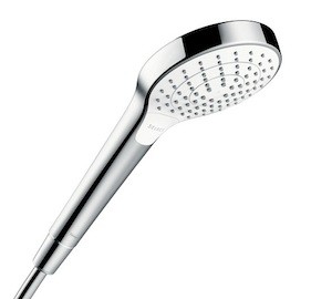 Dizajnová ručná sprcha Croma Select 11 cm od známej spoločnosti Hansgrohe, je vďaka svojim technológiám vhodným výberom do každej štýlovej kúpeľne.