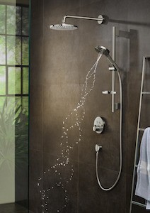 Sprchový set Hansgrohe Raindance Select S s mydlovničkou chróm 27654000