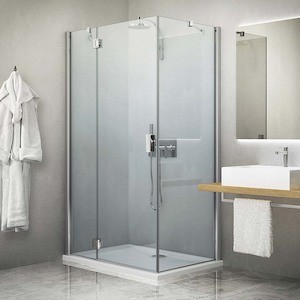Bočná zástena k sprchovacím dverám 80x201 cm Roth Hitech Line chróm lesklý 286-8000000-06-02