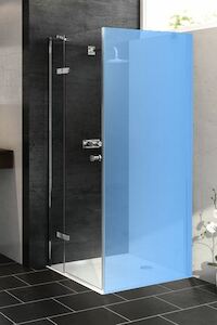 Bočná zástena k sprchovacím dverám 120x200 cm Huppe Aura elegance chróm lesklý 3T1606.092.322
