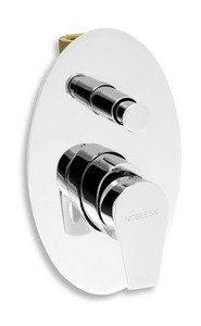 Vaňová batéria Novaservis Nobless Vision X vrátane podomietkového telesa chróm 42050R,0