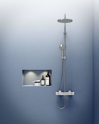 Sprchový systém Hansa Micra chróm 44350130
