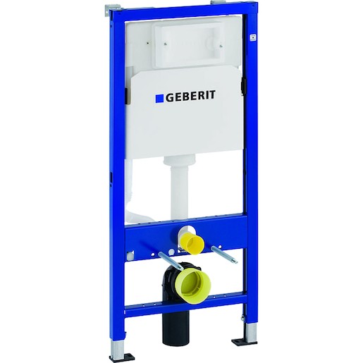 Geberit Duofix - Montážny prvok pre závesné WC, 112 cm, splachovacia nádržka pod omietku Delta 12 cm 458.103.00.1