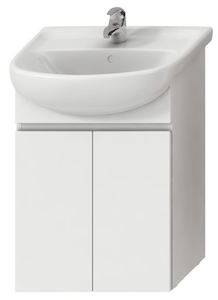 Kúpeľňová skrinka pod umývadlo Jika Lyra plus 55x31,5x70 cm biela H4531210383001