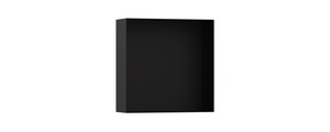 Polička Hansgrohe XtraStoris Minimalistic bez orámovania vo farbe matná čierna 56073670