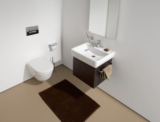 Kúpeľňová skrinka pod umývadlo Laufen Pro 47x31x58 cm biela H4830120954631