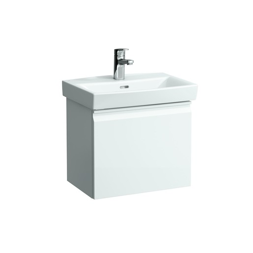 Kúpeľňová skrinka pod umývadlo Laufen Pro Nordic 52x37,2x37,2 cm biela lesk 8302.7.095.464.1