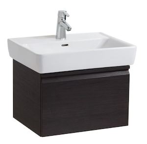 Kúpeľňová skrinka pod umývadlo Laufen Pro 57x45x39 cm wenge H4830420954231