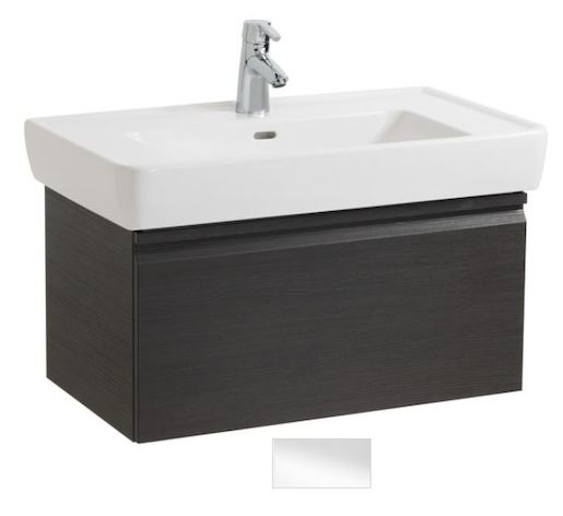 Kúpeľňová skrinka pod umývadlo Laufen Pro 77x45x39 cm biela lesk H4830620954751