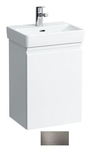 Kúpeľňová skrinka pod umývadlo Laufen Pro S 41,5x32,1x58 cm grafit mat H4833010964801