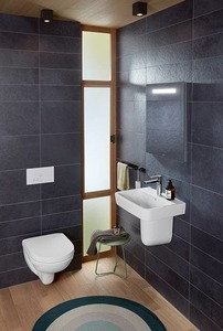 Villeroy & Boch ViConnect toaletné ovládacie tlačidlo, Dual flush, Biela; 92218068