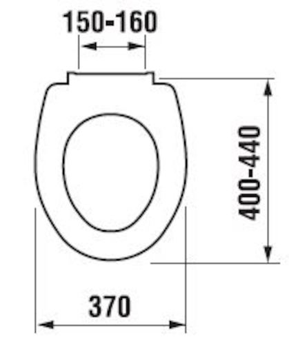 WC doska Jika Zeta thermoplast biela H8932710000001