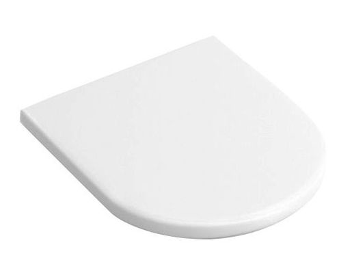 WC doska z duroplastu so softclose (pomalé sklápanie) v bielej farbe. Pánty z ocele.