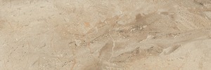 Obklad vo farbe beige v imitácii kameňa o rozmeru 25x75 cm a hrúbke 9 mm s matným povrchom. Vhodné iba do interiéru. S veľkými a náhodnými odchýlkami v odtieni farieb, štruktúre povrchu a kresbe.