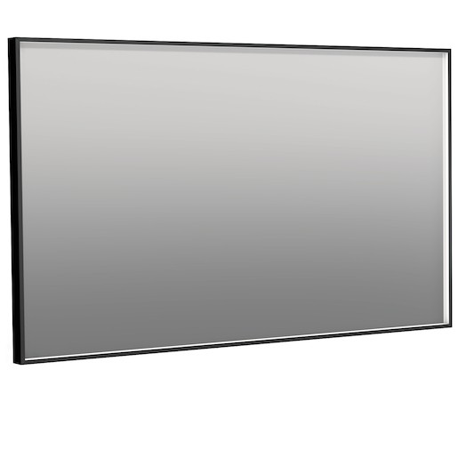 Zrkadlo Naturel  120x70 cm zrkadlo hliník čierna ALUZ12070CLEDP