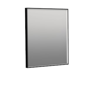 Zrkadlo Naturel  60x70 cm zrkadlo hliník čierna ALUZ6070CLEDP