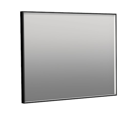 Zrkadlo Naturel  90x70 cm zrkadlo hliník čierna ALUZ9070CLEDP