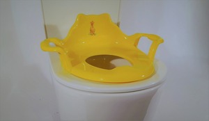 WC doska pre deti žlté BABYYELLOW