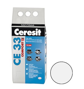 Škárovacia hmota Ceresit CE 33 biela 2 kg CG2A CE33201