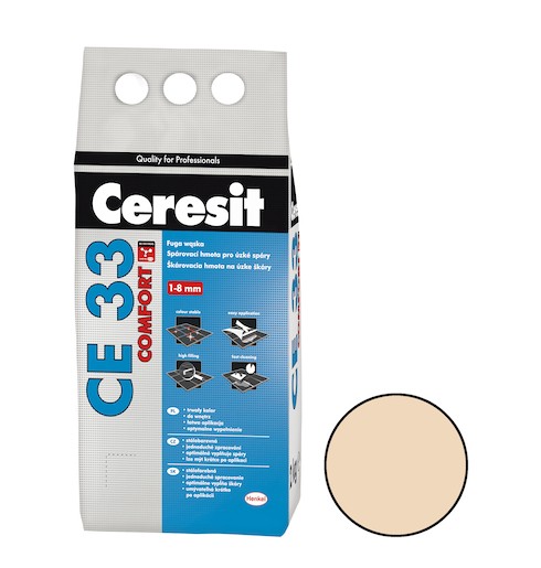 Škárovacia hmota Ceresit CE 33 caramel 2 kg CG2A CE33246