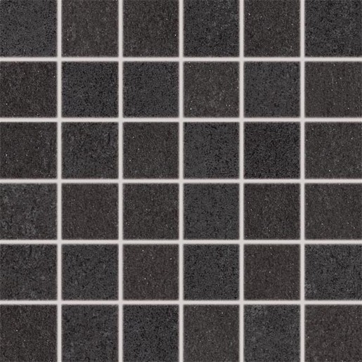 Mozaika Rako Unistone čierna 30x30 cm mat DDM06613.1