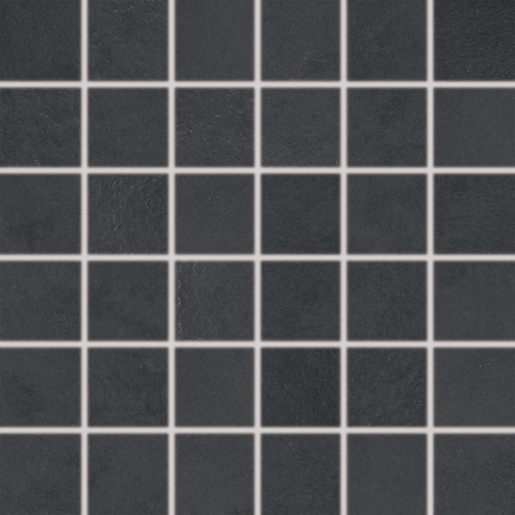 Mozaika Rako Clay čierna 30x30 cm mat DDM06643.1