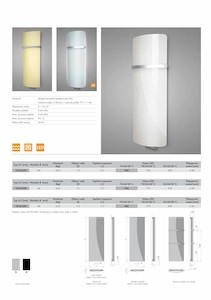 Radiátor pre ústredné vykurovanie Isan Variant Glass 181x62 cm žltá DGAG18100620