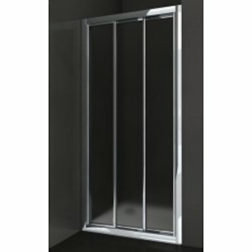 Sprchové dvere Anima Epd posuvné 80 cm, nepriehľadné sklo, chróm profil EPD80CRCH
