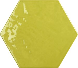 Obklad v zelenej farbe o rozměru 15,3x17,5 cm a hrúbke 8 mm s lesklým povrchom. Vhodné iba do interiéru.