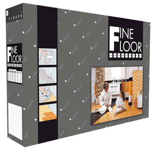 Teplá dlažba Fineza Fine Floor 6-9,6 m2 FFE