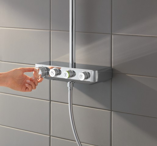 Sprchový systém Grohe Euphoria SmartControl System s termostatickou batériou chróm 26508000