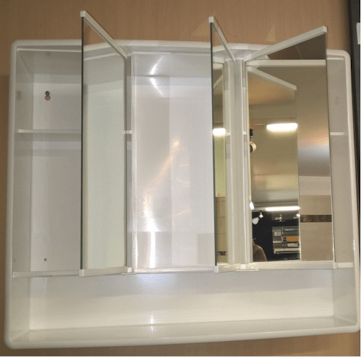 Zrkadlová skrinka Jokey Lymo 58x49 cm plast biela GALZRCB