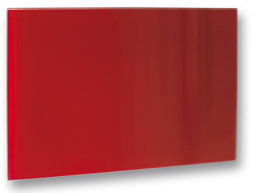Vykurovací panel Fenix 50x70 cm sklo červená 5437709