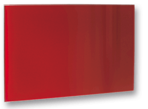 Vykurovací panel Fenix 90x60 cm sklo červená 5437719