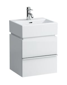 Kúpeľňová skrinka pod umývadlo Laufen Case 44x37,5x45,5 cm biela lesk H4011120754751