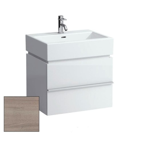 Kúpeľňová skrinka pod umývadlo Laufen Case 59,5x45,7x45,5 cm vápenatý dub H4011810755191