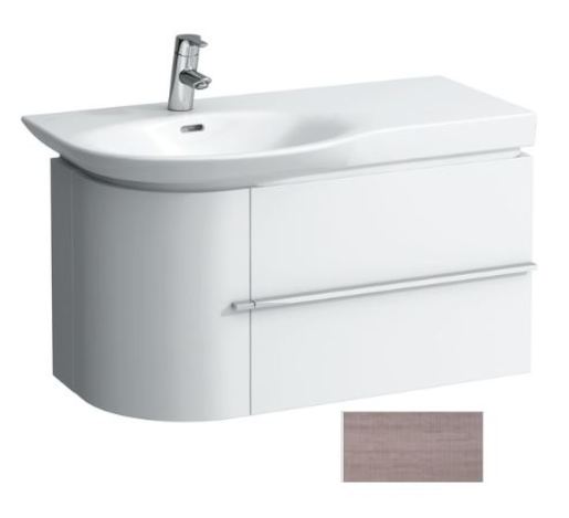 Kúpeľňová skrinka pod umývadlo Laufen Case 84x37,5x45 cm v dekore vápnenie dub H4015310755191